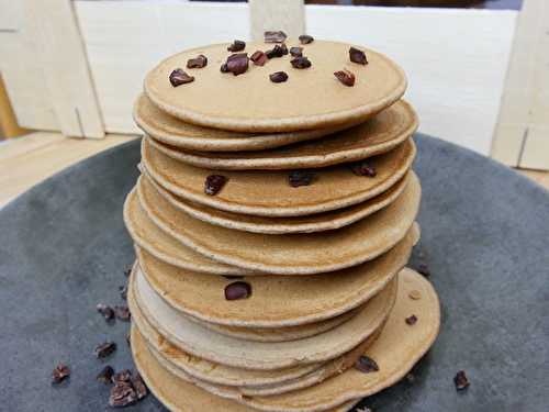 Pancakes à la farine de châtaigne