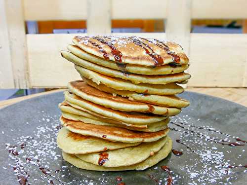 Pancakes au lait de coco