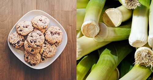 Cookies & Poireaux à la Béchamel (légers)