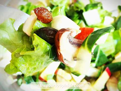 Blettes crues en salade - SANS pour 100 plaisirs