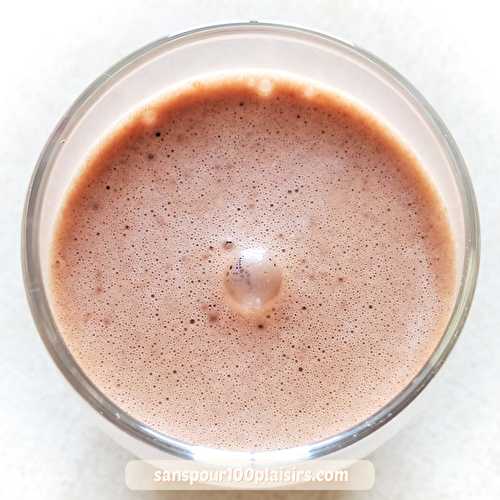 Boisson “cajoulante” : lait de cajou au cacao