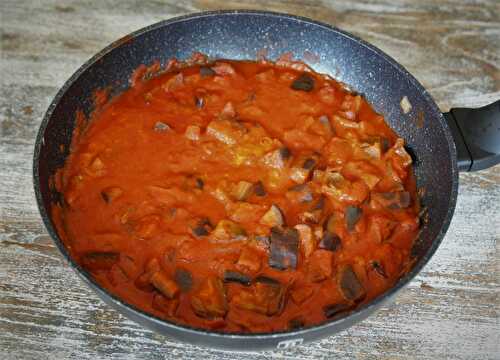 Aubergines à la tomate et au parmesan IG bas