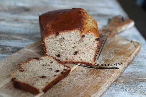 Banana Bread au beurre de cacahuète IG bas