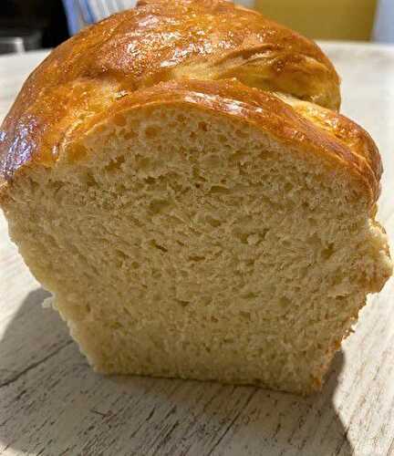 Brioche à la fleur d'oranger IG bas ( by Sandrine Algay-Contreras )