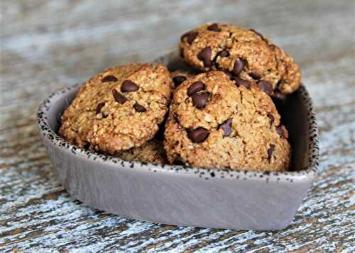 Cookies aux pépites de chocolat IG bas - Sansucretsanscomplexe