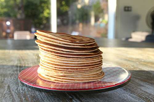 Crêpes sucrées IG bas