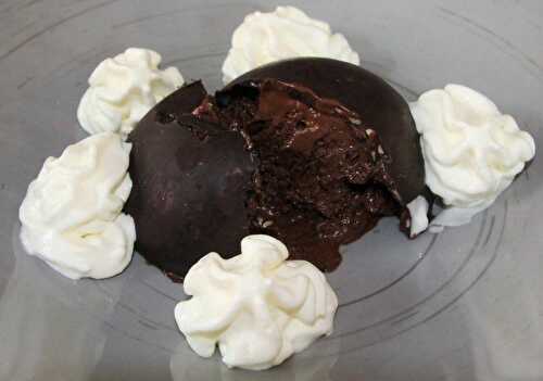 Dôme crunchy tout chocolat ( très gourmand ) IG bas