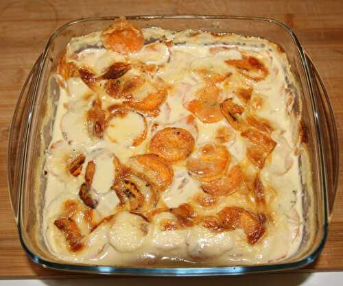 Gratin dauphinois de patates douces