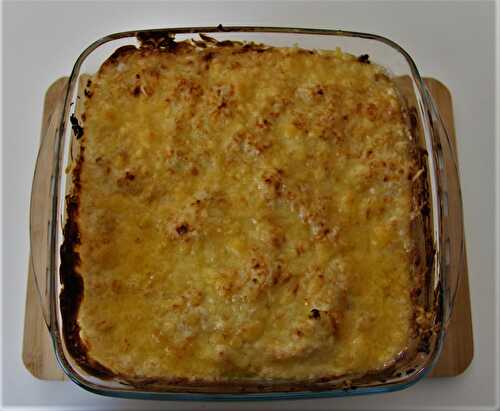 Gratin de chou fleur IG bas