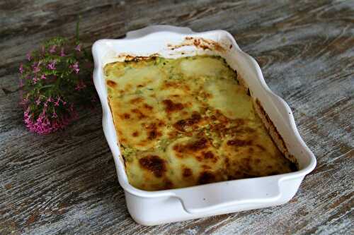 Gratin de courgettes ultra rapide IG très bas et même cétogène