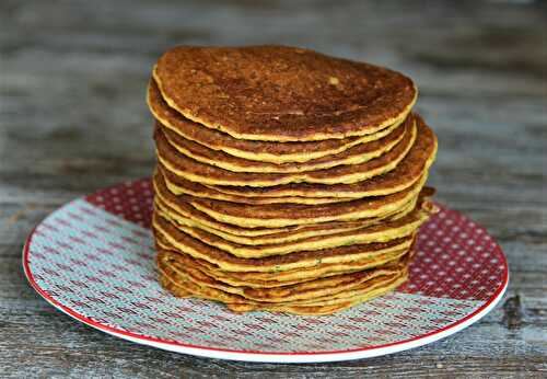 Pancakes de légumes IG bas