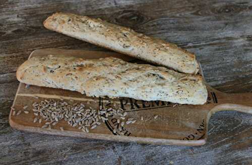 Baguettes magiques aux graines IG bas