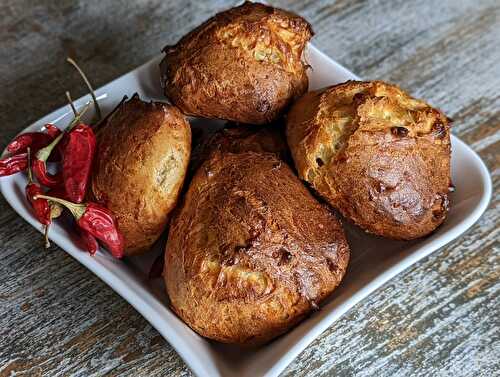 Gougères au piment IG bas