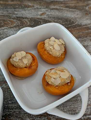 Abricots farcis aux amandes IG bas