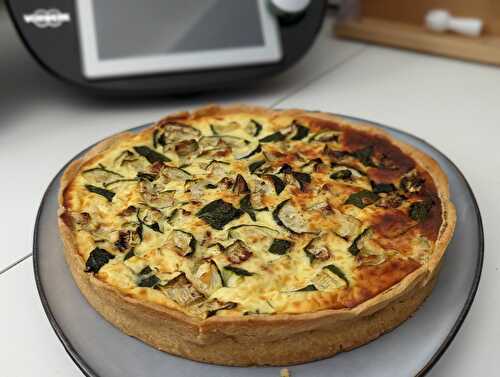 Quiche courgettes ricotta IG bas