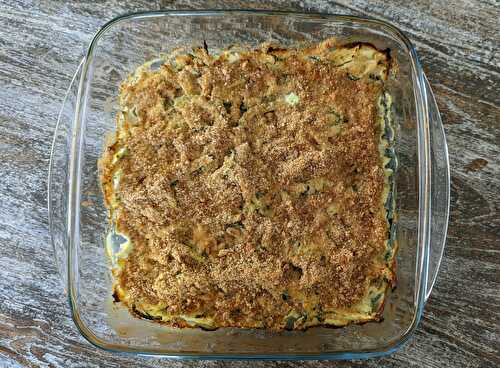 Gratin de courgettes au Boursin IG bas