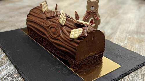 Buche mousse au chocolat façon trianon IG bas