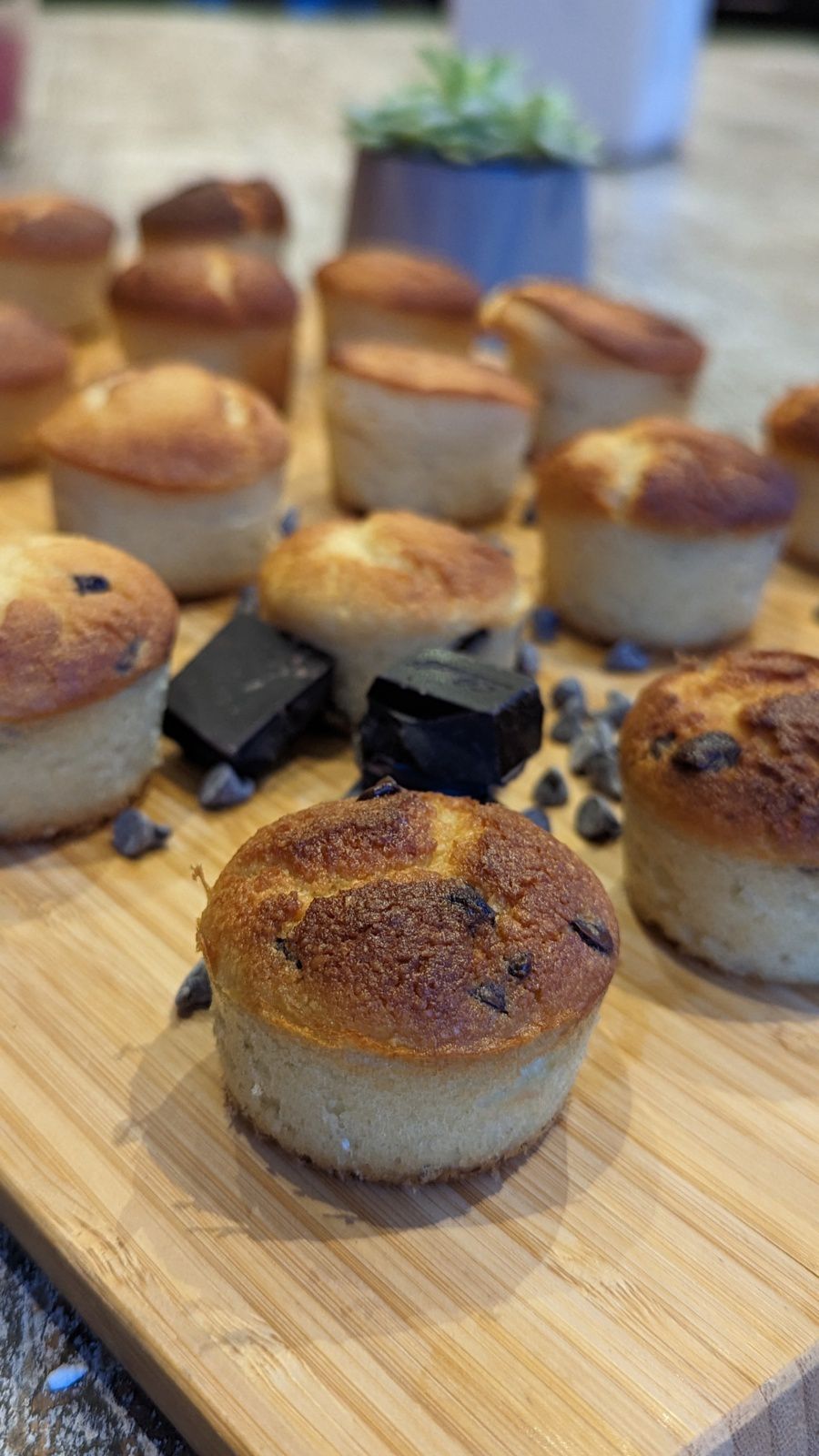 Farandole de mini muffins IG bas 