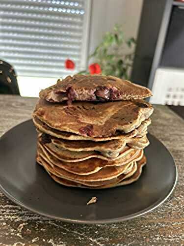 Pancakes aux myrtilles IG bas 