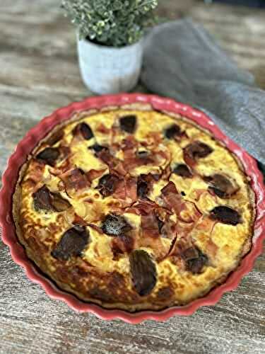 Quiche figues reblochon IG bas 