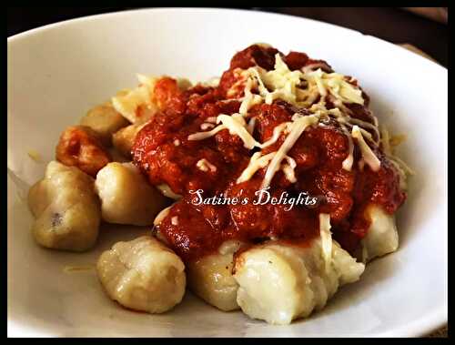 Gnocchi pomme de terre