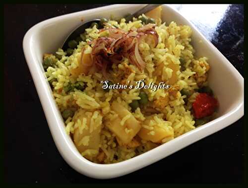 Pilau mauricien (pulao)