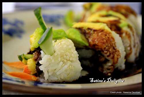 Recette Dragon Roll Sushi