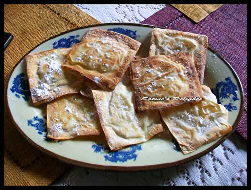 Recette légère et croustillante de Wontons aux pommes