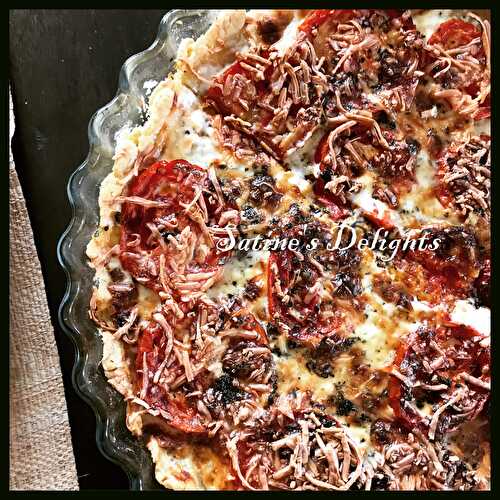 Tarte tomates fromage