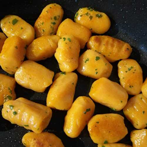 Gnocchi de patate douce