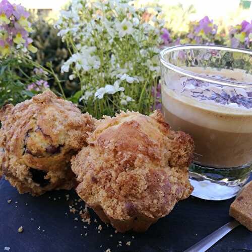 Muffins aux myrtilles  - Saveur et plaisir