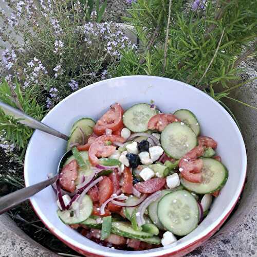 Salade grecque - Saveur et plaisir