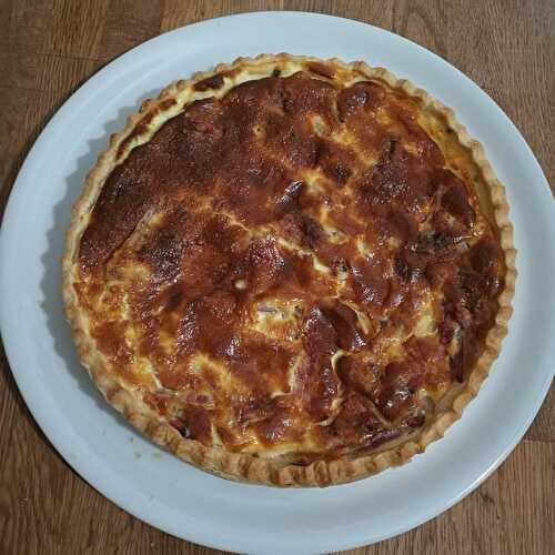 Véritable quiche Lorraine