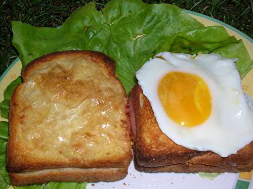 CROQUE-MADAME ET CROQUE-MONSIEUR