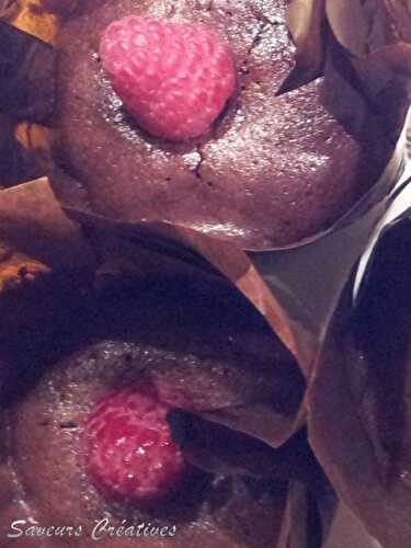 MUFFINS FONDANTS AU CHOCOLAT