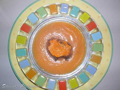 SOUPE DE CAROTTES AU PARMESAN