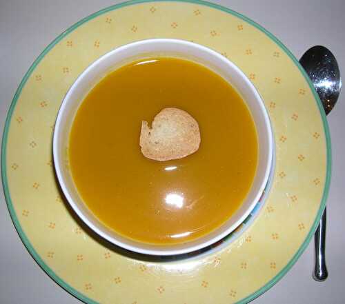 VELOUTE GOURMAND DE POTIMARRON