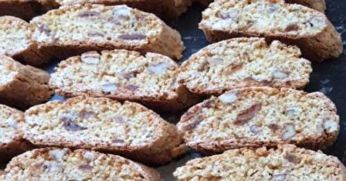 Cantucci de Toscane ou cousins des croquants de provence (selon vos envies ... enjoy)