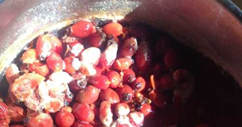 Confiture de "Gratecul" ou plus joliement d'Eglantine ou de " Cynorrhodon"