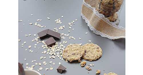 Cookies Avoine Chocolat sans lactose