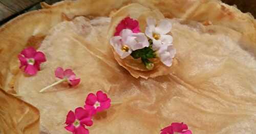 Croustade aux pommes canelle sirop d'érable 