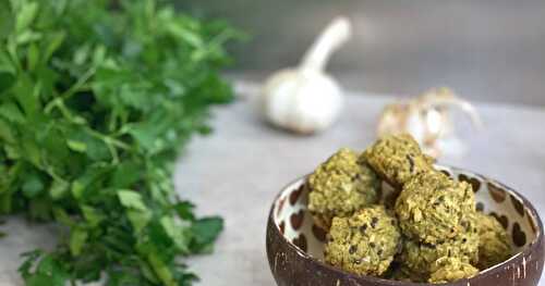 Falafels Coriandre, Persil et Curcuma au Four