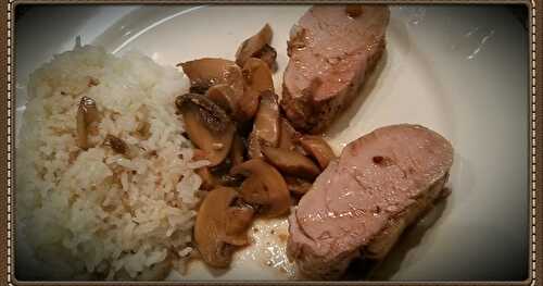 Filet mignon de porc cuisson lente --> une Tuerie !!