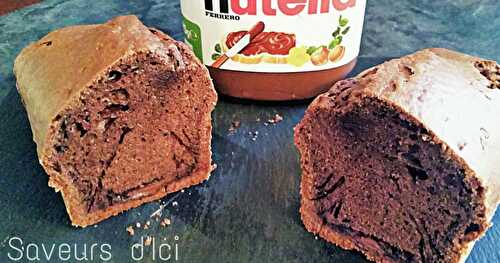 Gateau Moelleux au Nutella ... Tuerie pour un pic-nic ou un gouter ...