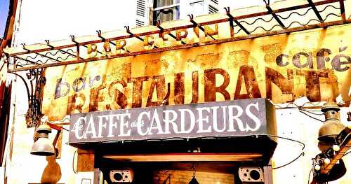Idée Restos : Café des cardeurs (Aix en Provence - 13100)