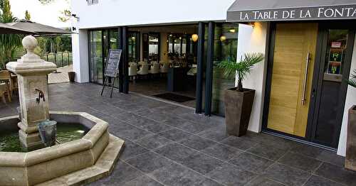 Idée Sortie : La Table de la Fontaine / Ventabren / Bar à vin,
Restaurant
