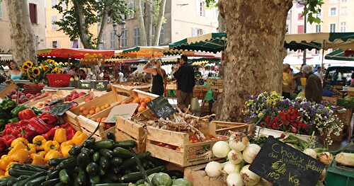 Idée Sortie : Les marchés d'Aix en Provence