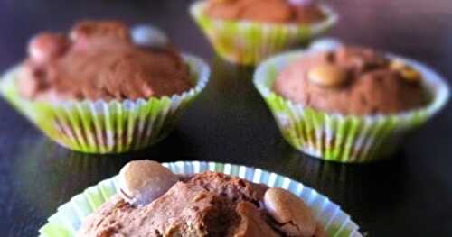 Muffins chocolat / Smarties pour les grands et les petits