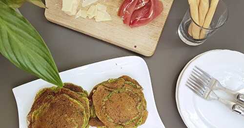 Pancake aux Saveurs Italiennes... Epinards, Tomates Confites, Parmesan 