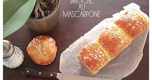 THERMOMIX: Brioche au Mascarpone